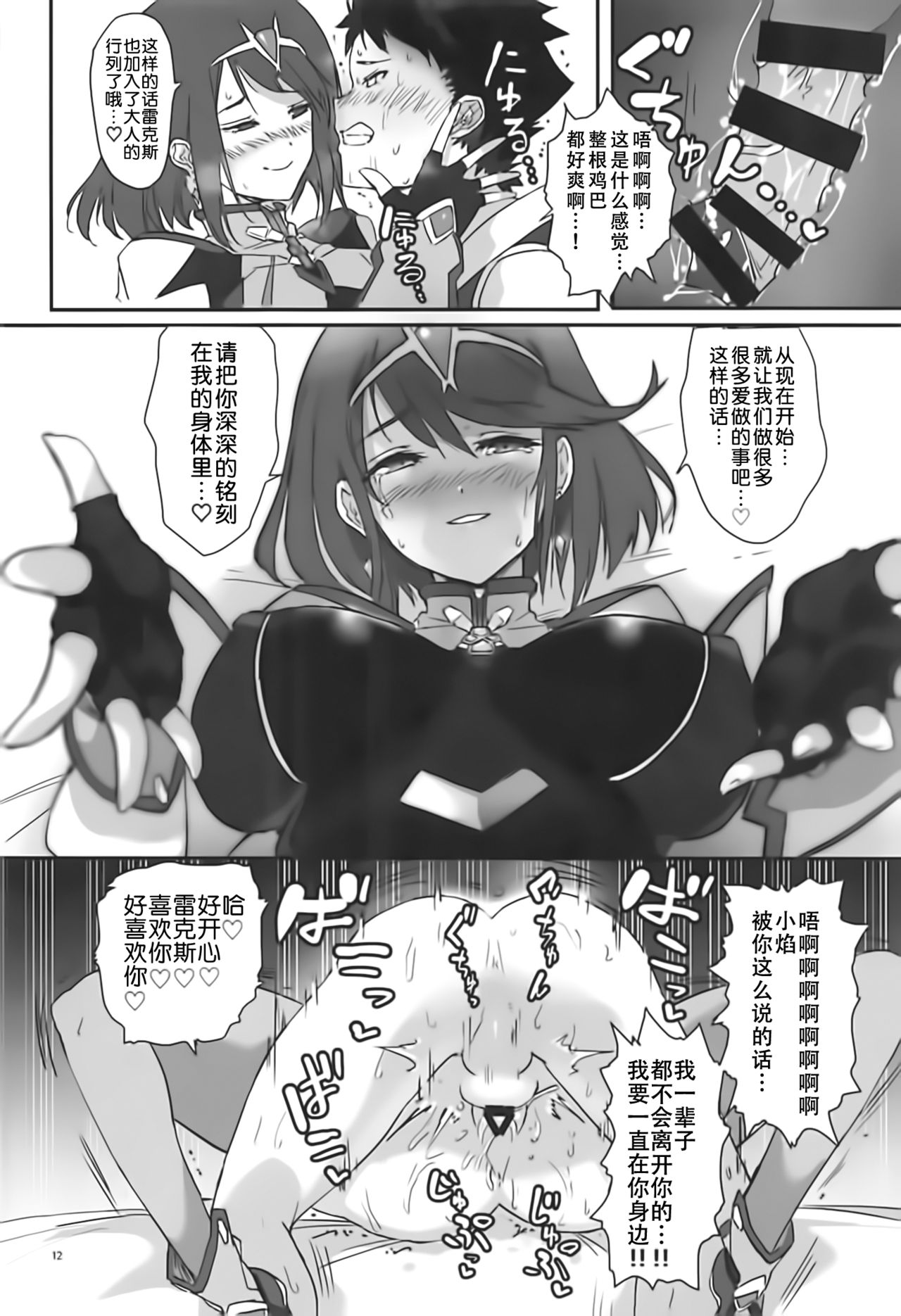 [Hotel Negresco (Negresco)] hepatica6.0 (Xenoblade Chronicles 2) [Chinese] [靴下汉化组] page 12 full