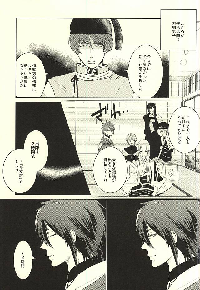 (C88) [mig (migi)] Mikazuki-sama to Hakoiri Kasen (Touken Ranbu) page 8 full