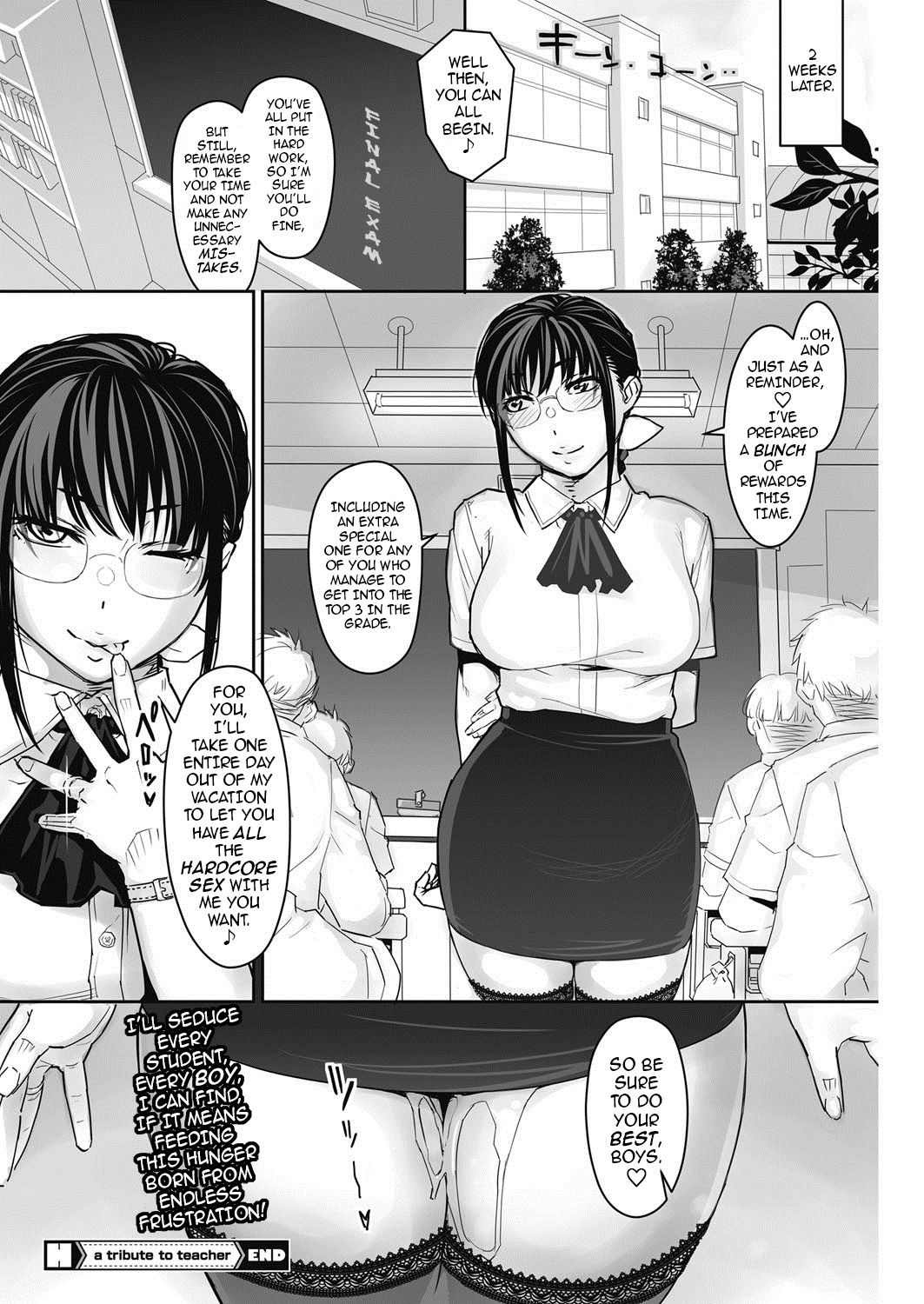 [Kiriyama Taichi] a tribute into teacher | a tribute to teacher (COMIC HOTMiLK Koime Vol. 10) [English] {darknight} [Digital] page 16 full