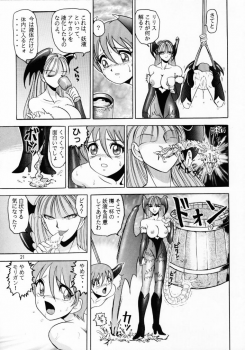 (C53) [Raijinkai (Harukigenia)] Lilith Muzan (Vampire Savior [Darkstalkers]) - page 20