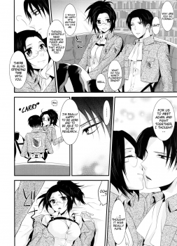 (C86) [Kiseki (Kisaki Noah)] kiss me once again (Shingeki no Kyojin) [English] [EHCove] - page 20
