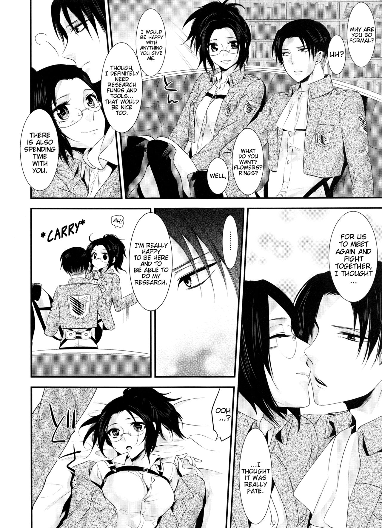 (C86) [Kiseki (Kisaki Noah)] kiss me once again (Shingeki no Kyojin) [English] [EHCove] page 20 full
