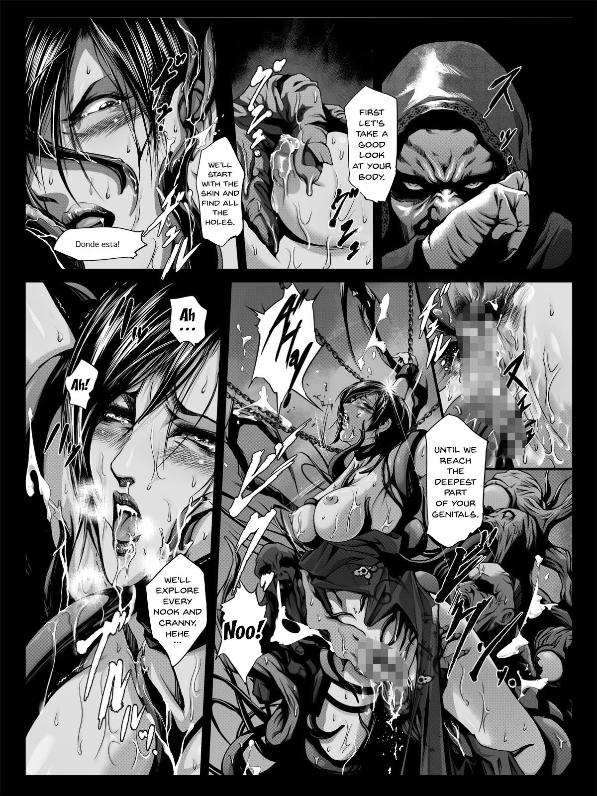 [Junk Center Kameyoko Bldg] ZONBIO RAPE (Resident Evil) [English] {Doujins.com} page 33 full