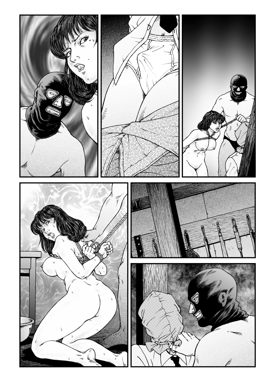 [Nightmare Express -Akumu no Takuhaibin-] Yokubou Kaiki Dai 486 Shou - Shouwa Ryoukitan Nyohan Shiokinin Tetsuo 4 Rachi Fuufu W Choukyoutan Zenpen - page 41 full