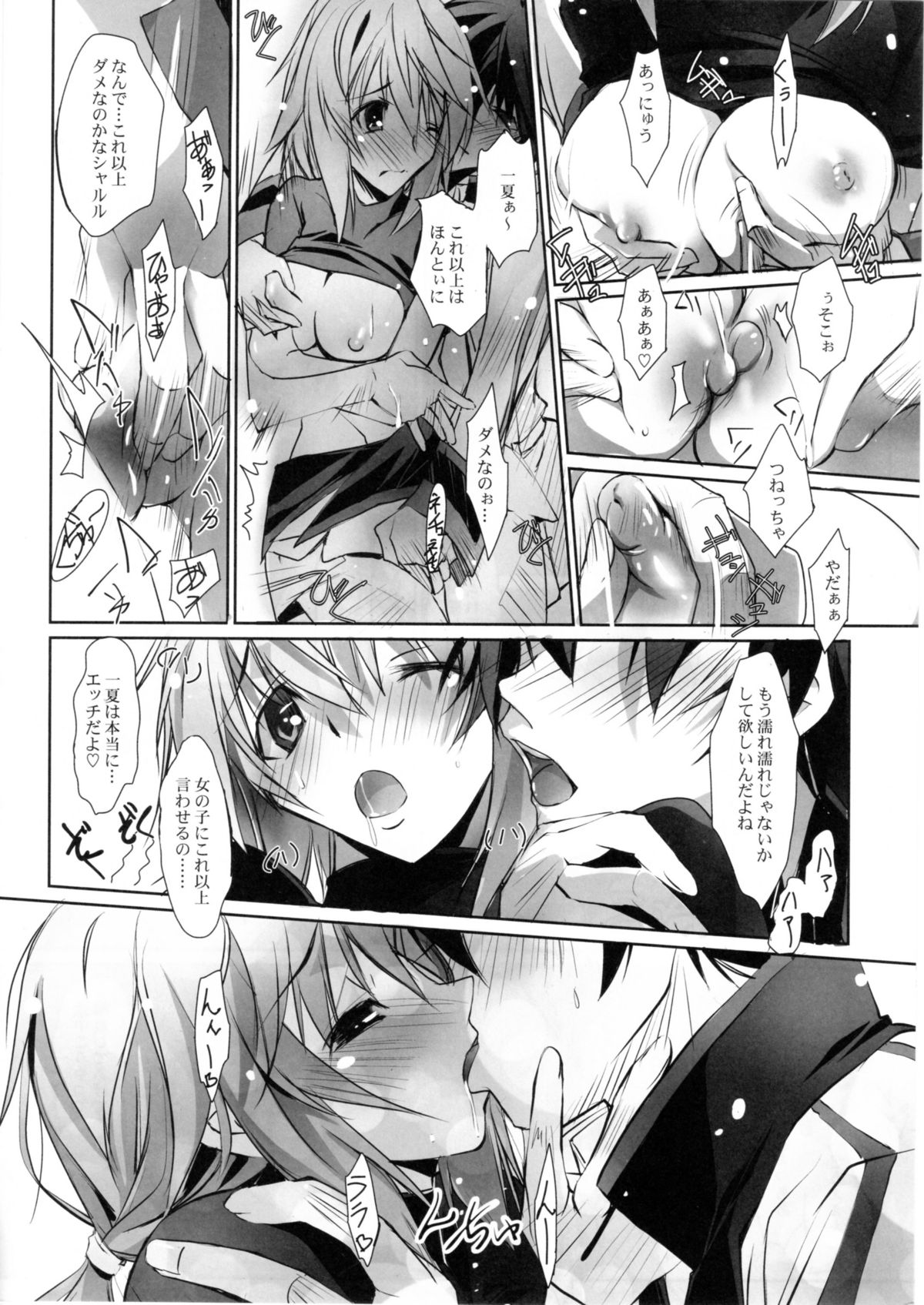 (COMIC1☆5) [RYU-SEKI-DO (Nagare Hyo-go)] LS Lovers Striker II (IS <Infinite Stratos>) page 9 full