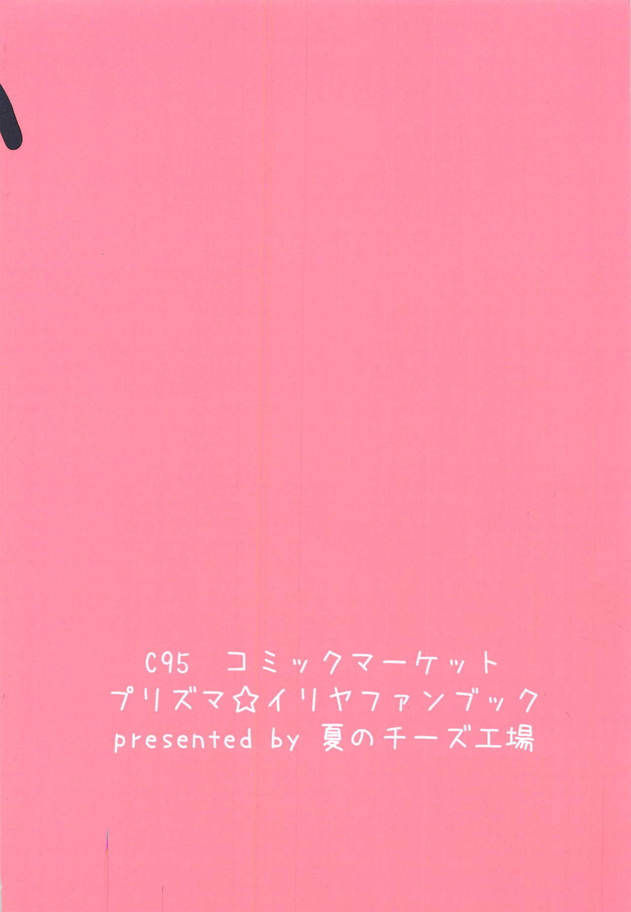 (C95) [Natsu no Cheese Koujou (Bonyuu Cheese no Natsu)] Illya Jotznwein (Fate/kaleid liner Prisma Illya) page 17 full