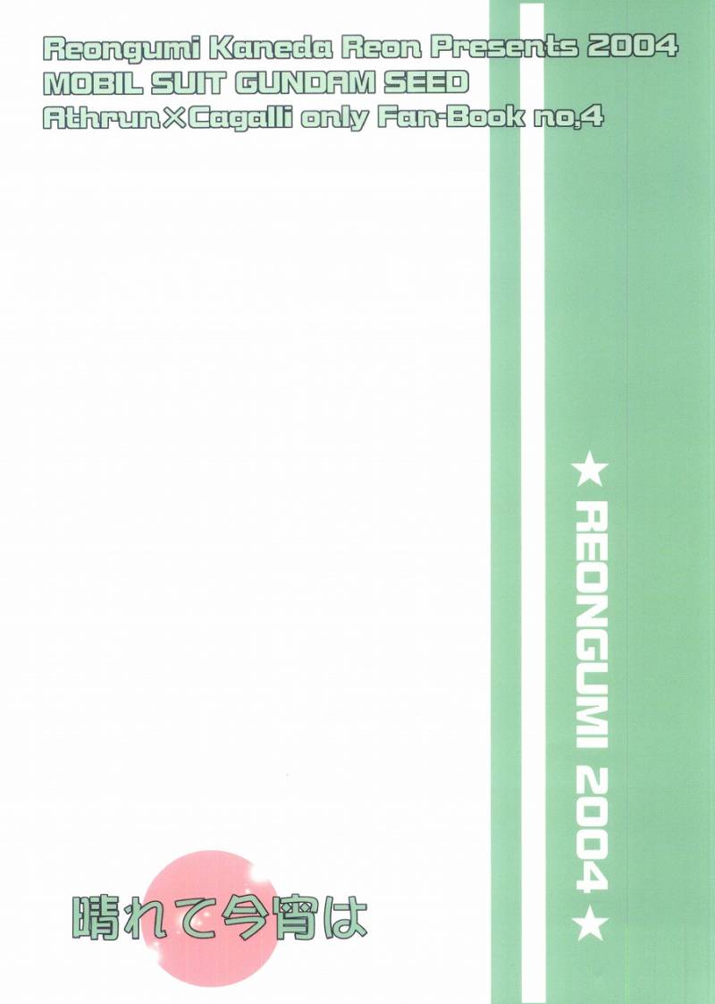 [Reongumi Kaeda Reon] Harete Koyoiha (Kidou Senshi Gundam SEED) page 32 full