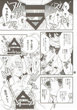 (COMIC1☆11) [RINRIN (RINRIN)] Konnani Hazukashii Koto o Suru Imouto o Ore wa Shiranai (Eromanga Sensei) - page 14