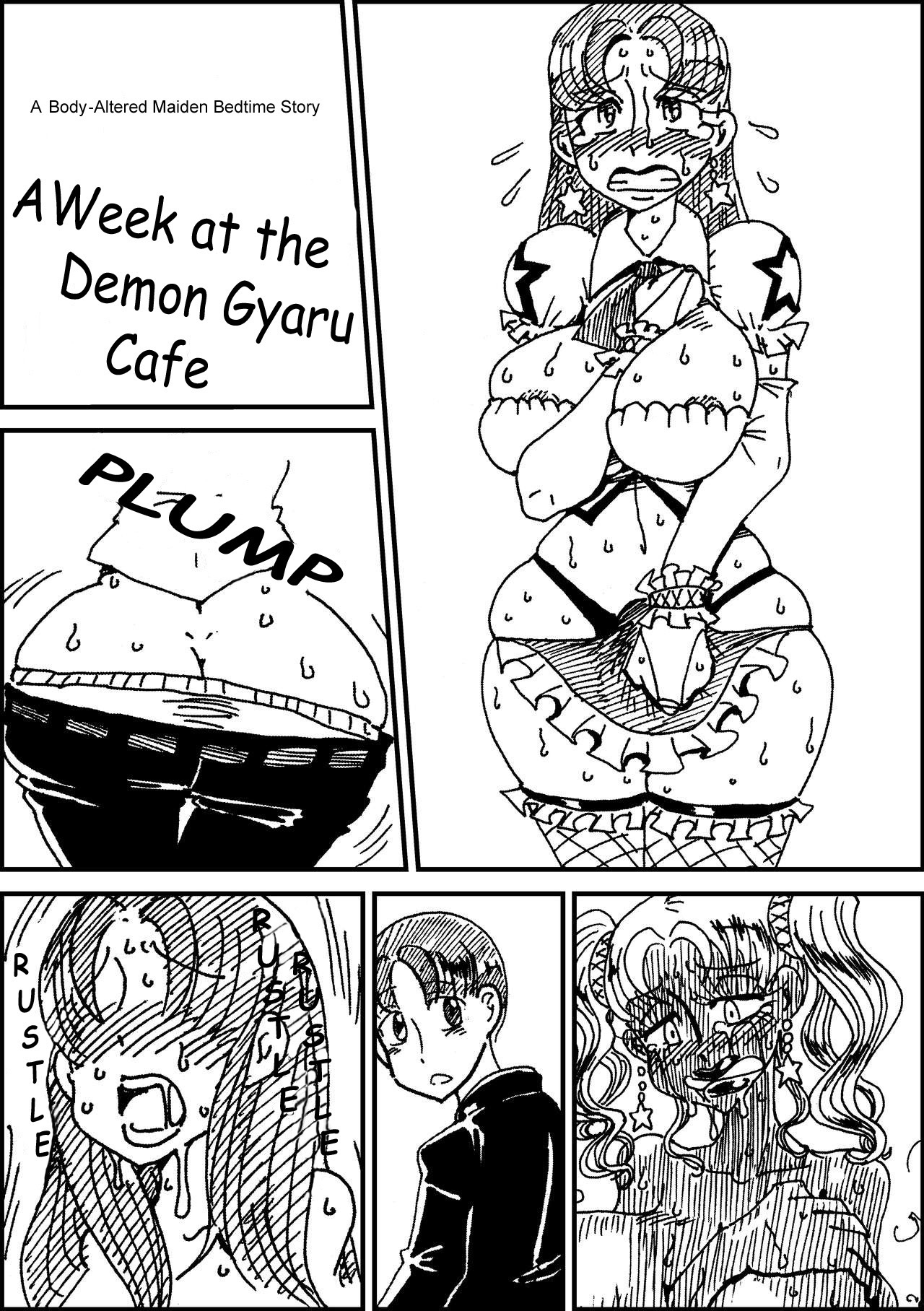[Koganemushi] A Body-Altered Maiden Bedtime Story ~A Week at the Demon Gyaru Cafe~ / KanColle Doujinshi page 1 full