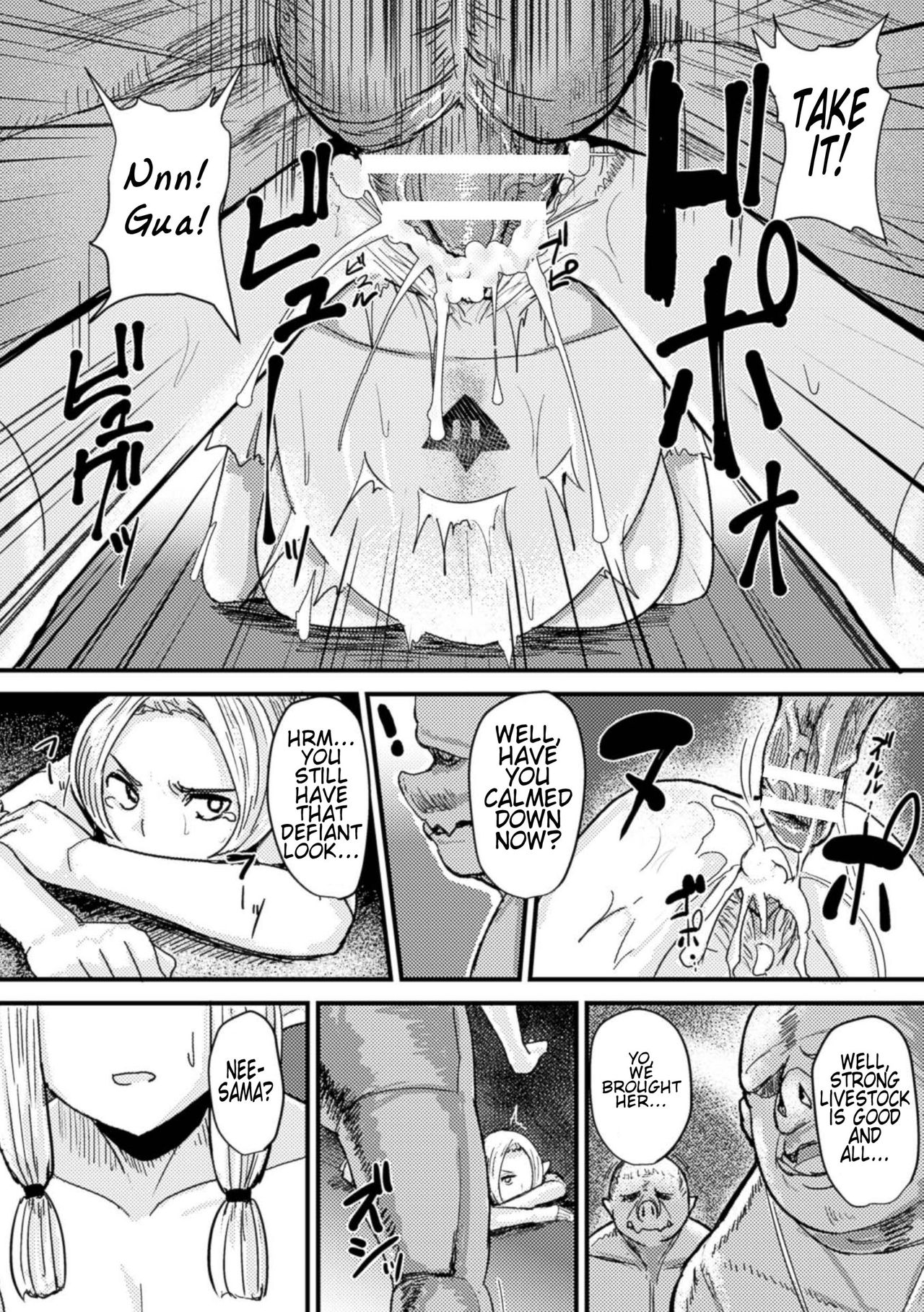 [Taji] Hitoya no Elf | Prison Elf (2D Comic Magazine Botebara Sex de Nikubenki Ochi! Vol. 1) [English] [Tremalkinger] [Digital] page 12 full