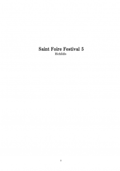 (C80) [Toko-ya (HEIZO, Kitoen)] Saint Foire Festival 5 (Original) - page 2