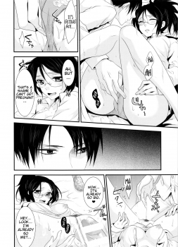 (C86) [Kiseki (Kisaki Noah)] kiss me once again (Shingeki no Kyojin) [English] [EHCove] - page 22