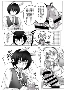 [Hatomame Coffee (Mame Hikouki)] Futanari Alice to Shiro Usagi Oniisan no Aru Hirusagari no Dekigoto [Digital] - page 10