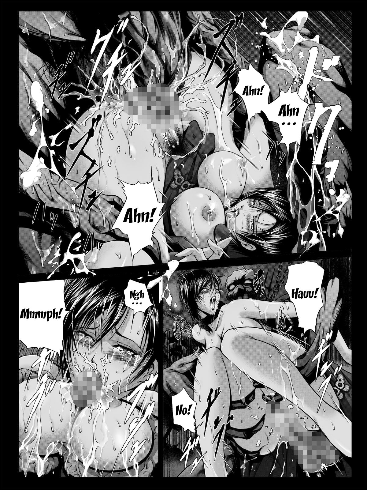 [Junk Center Kameyoko Bldg] ZONBIO RAPE (Resident Evil) [English] {Doujins.com} page 41 full