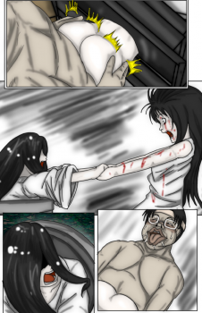 [Oppai Daisuki Tarou] Kimoota VS Kayako - page 9