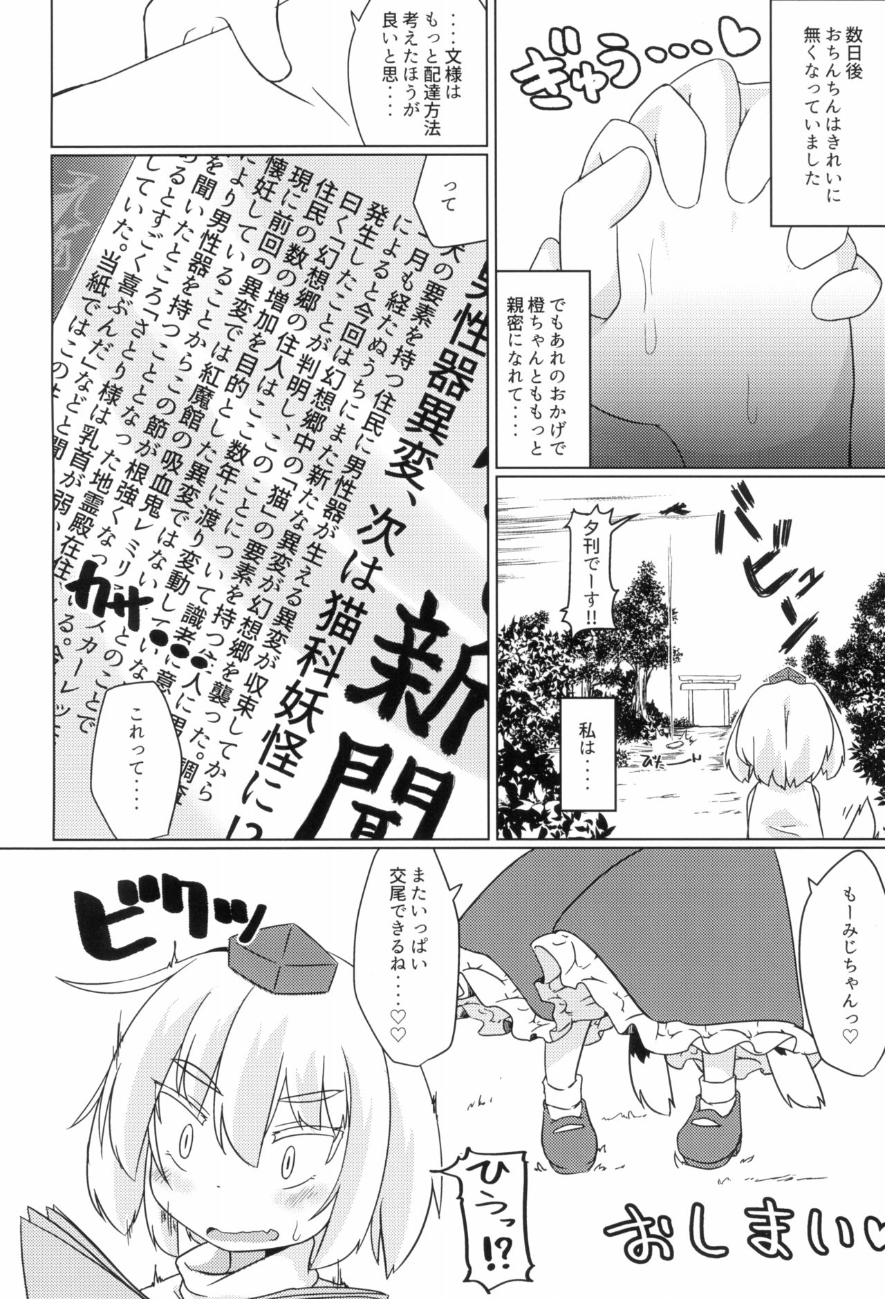 (C93) [Mofu Shippo Lab (Subaru.)] Wanko no Tadashii Shitsuke Kata (Touhou Project) page 28 full