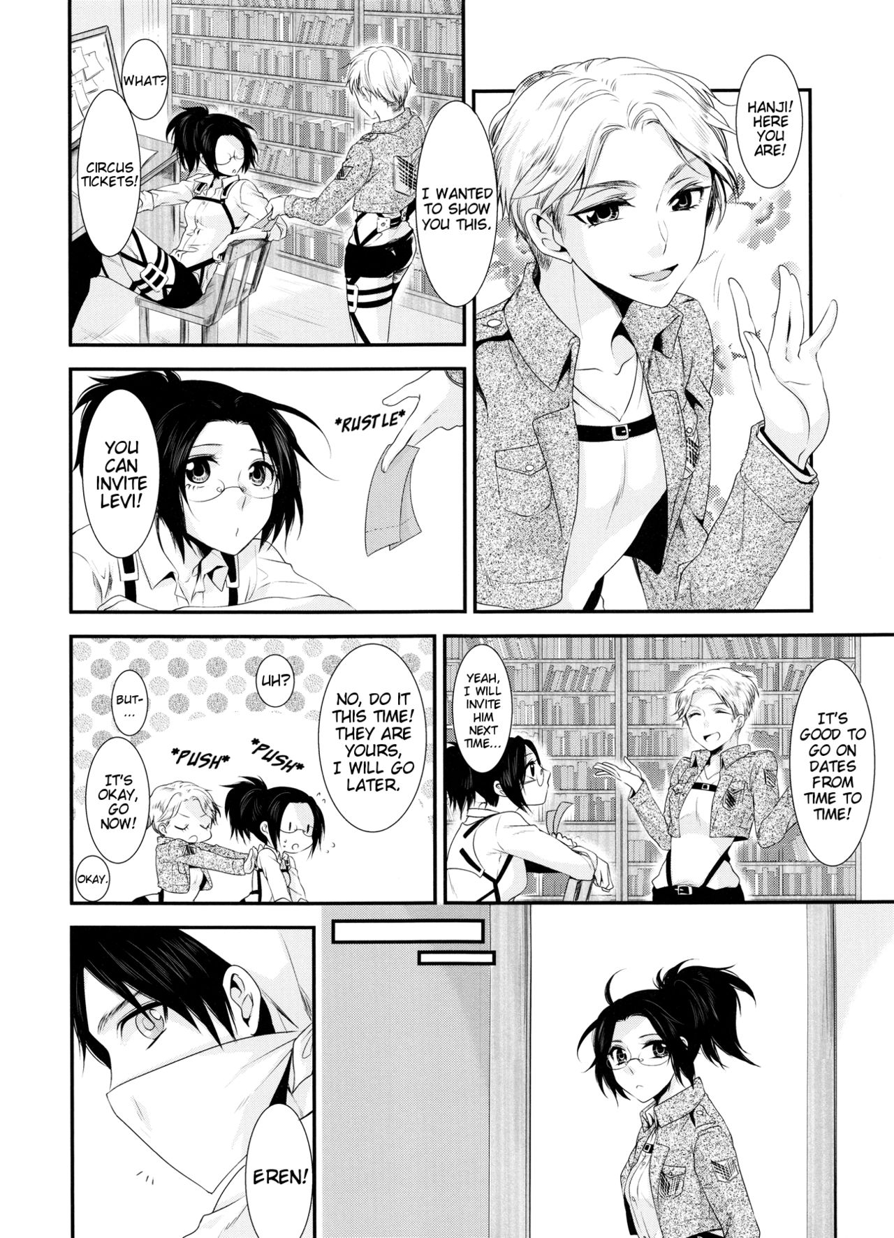 (C86) [Kiseki (Kisaki Noah)] kiss me once again (Shingeki no Kyojin) [English] [EHCove] page 36 full