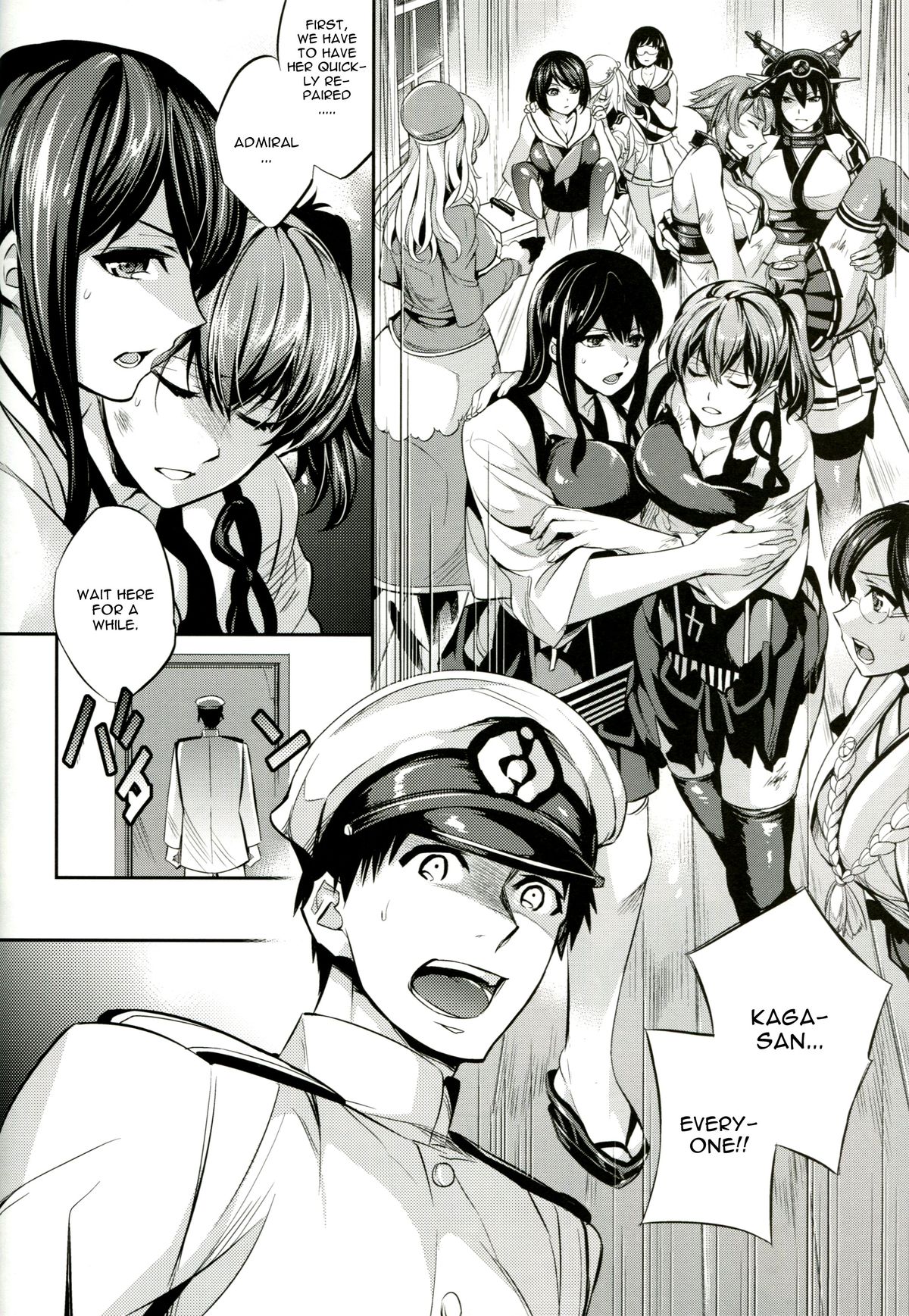 (COMIC1☆8) [Crazy9 (Ichitaka)] C9-11 Kaga-san to Kekkon Shitai! (Kantai Collection -KanColle-) [English] [CGrascal] page 9 full