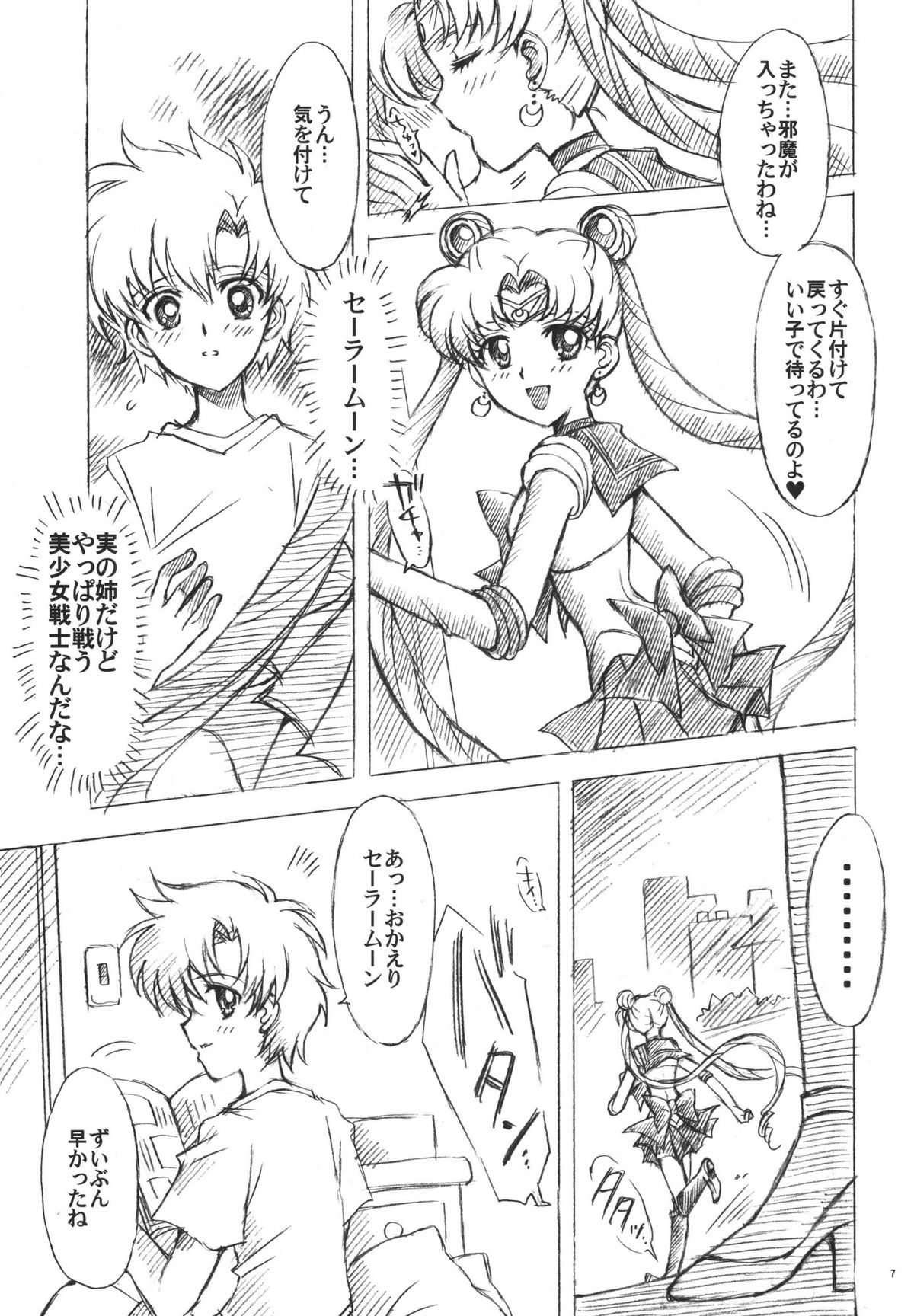 (C74) [Kotori Jimusho (Sakura Bunchou)] chanson de I'adieu 3 (Sailor Moon) page 6 full