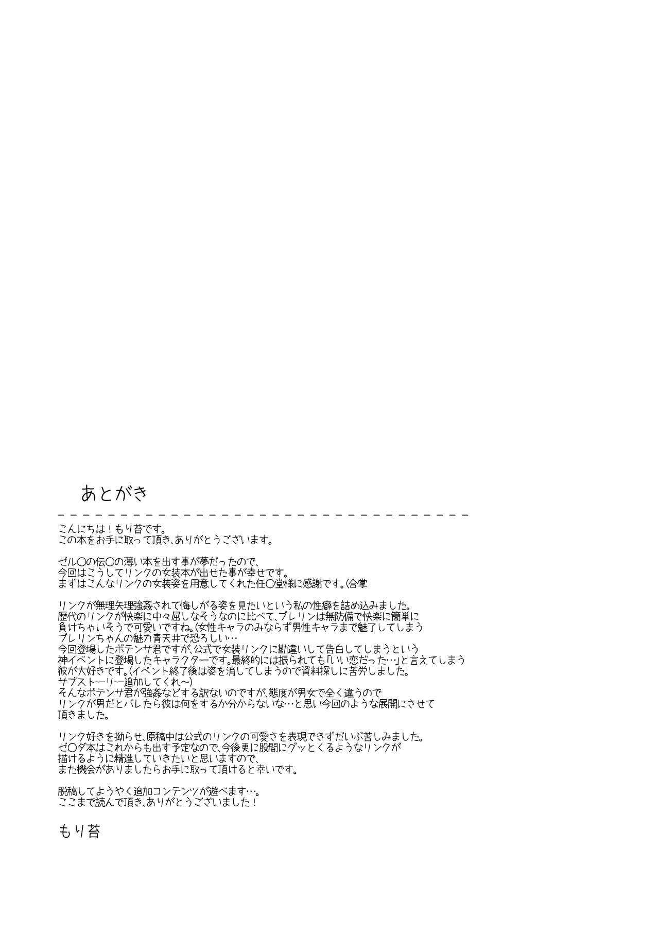 [Morittokoke (Morikoke)] Yuusha ga Onnanoko ni Sarechau Hon (The Legend of Zelda) [English] [biribiri] [Digital] page 26 full