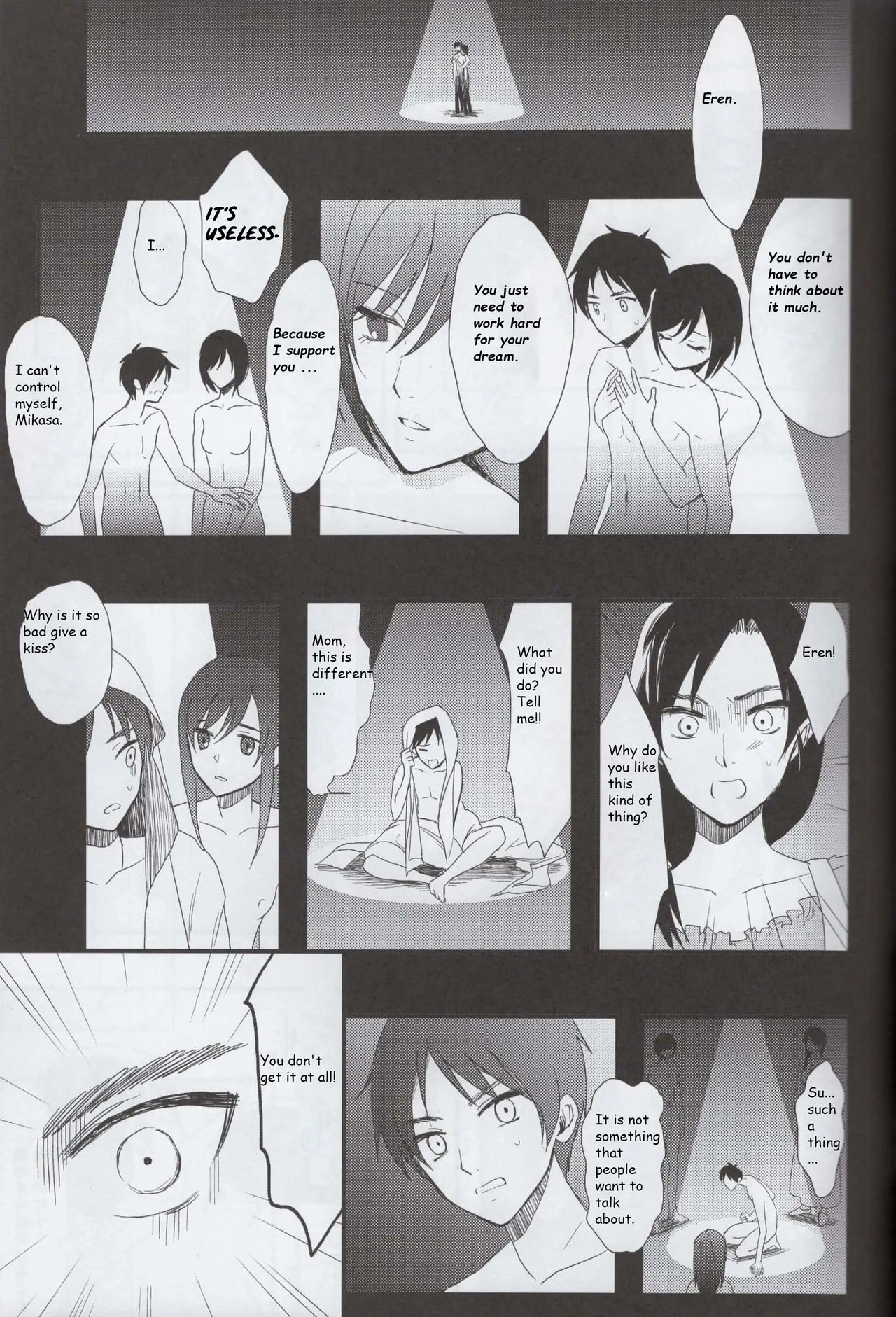 (SUPER23) [Poritabe. (Shirihagi Gomame)] Ai no Romance Kouhen (Shingeki no Kyojin) [English] page 16 full