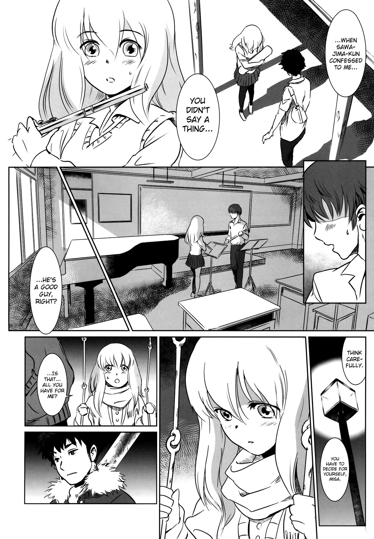 (C87) [MASHIRA-DOU (Mashiraga Aki)] Story of the 'N' Situation - Situation#2 Kokoro Utsuri [English] [biribiri] page 10 full