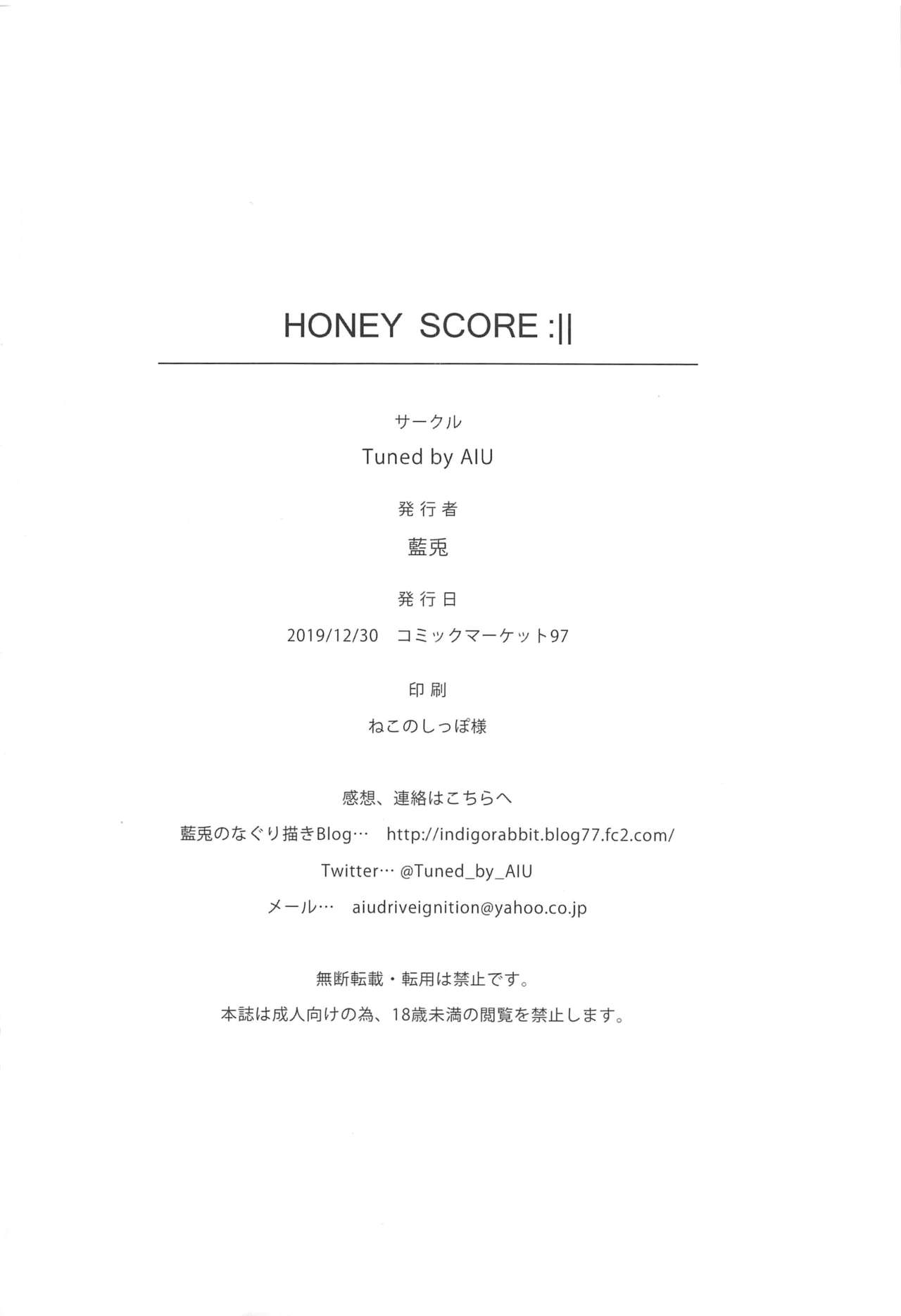 (C97) [Tuned by AIU (Aiu)] HONEY SCORE (BanG Dream!) page 21 full