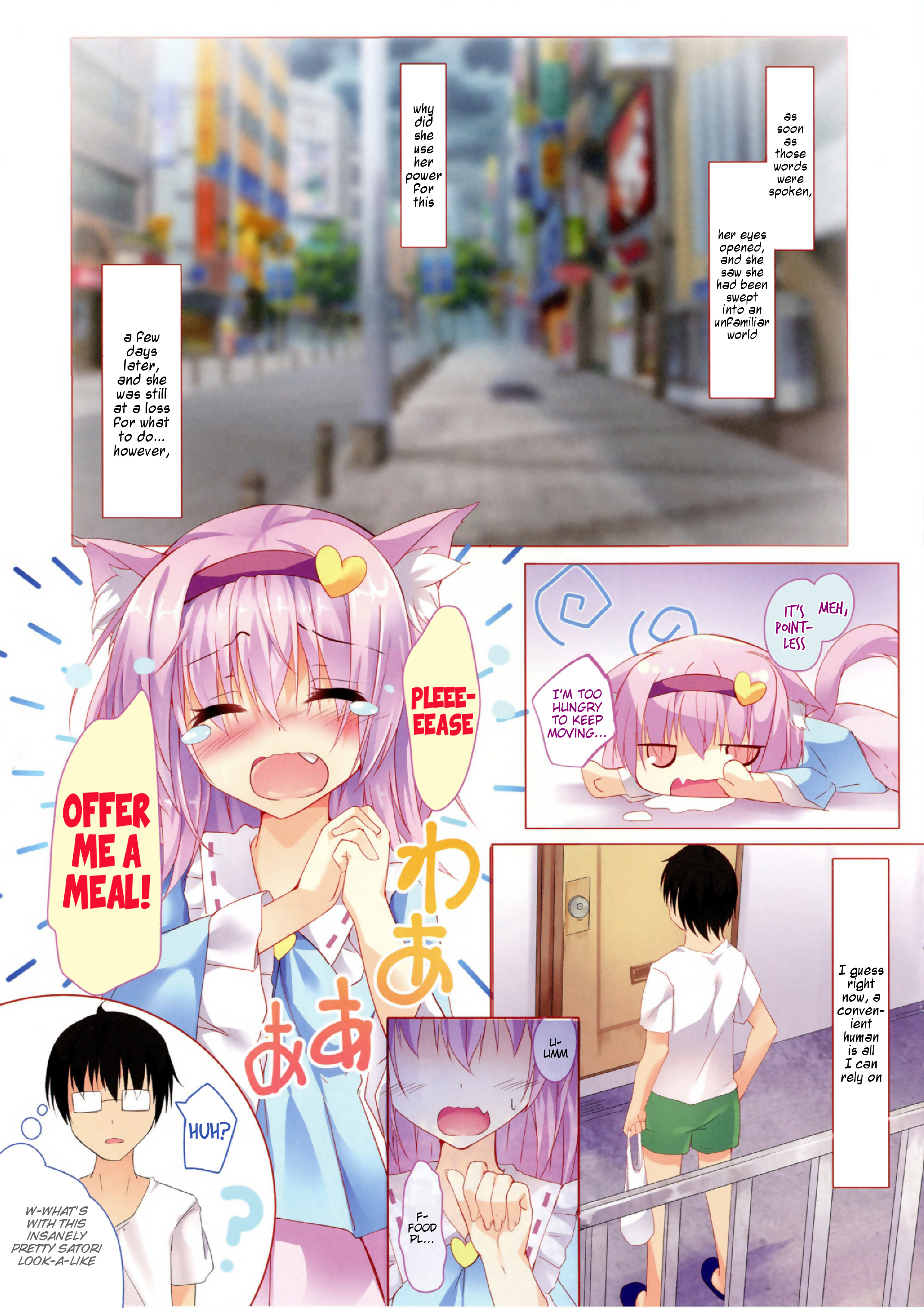 (C88) [Kinokomushin (Kinokomushi)] Nyatori-sama, Hiroimashita. | I Found Catori-sama  (Touhou Project) [English] {Hennojin} page 4 full