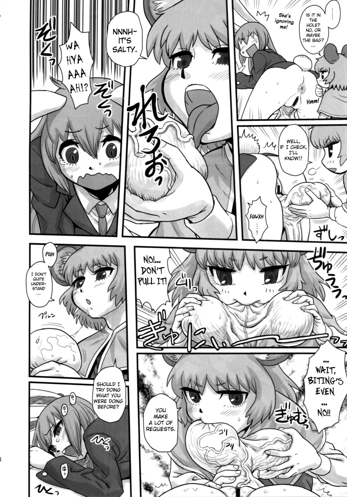 (C77) [Kakumei Seifu Kouhoushitsu (Kamiya Suzuka, RADIOHEAD)] Lunatic Udon (Touhou Project) [English] [biribiri] page 7 full