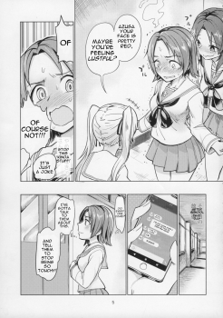 (C91) [Yakitate Jamaica (Aomushi)] Sawakan - Futanari Usagi-san no Sawa Azusa Kairaku Choukyou Hon (Girls und Panzer) [English] - page 6