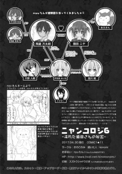(COMIC1☆11) [KINOKONOMI (konomi)] Nyancology 6 -Nureta Nekoda-san no Himitsu- - page 33