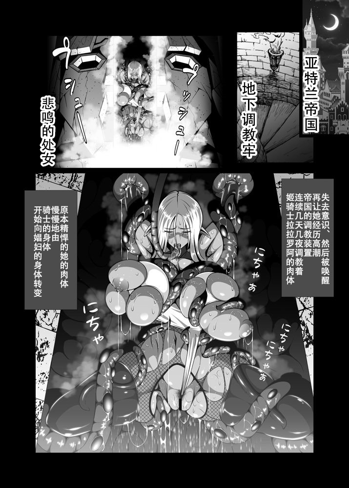 [Triple Head] Inmon Akuochi no Hime Kishidan[Chinese]【不可视汉化】 page 24 full