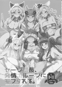 (SC2016 Summer) [Inariya (Inari)] Sage Danchou, Hatsujou Elune ni Mofurareru. (Granblue Fantasy) - page 2