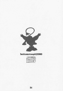 [Bottomress Pit (Bonzakashi)] DIGIMON QUEEN 01 (Digimon Adventure) - page 33