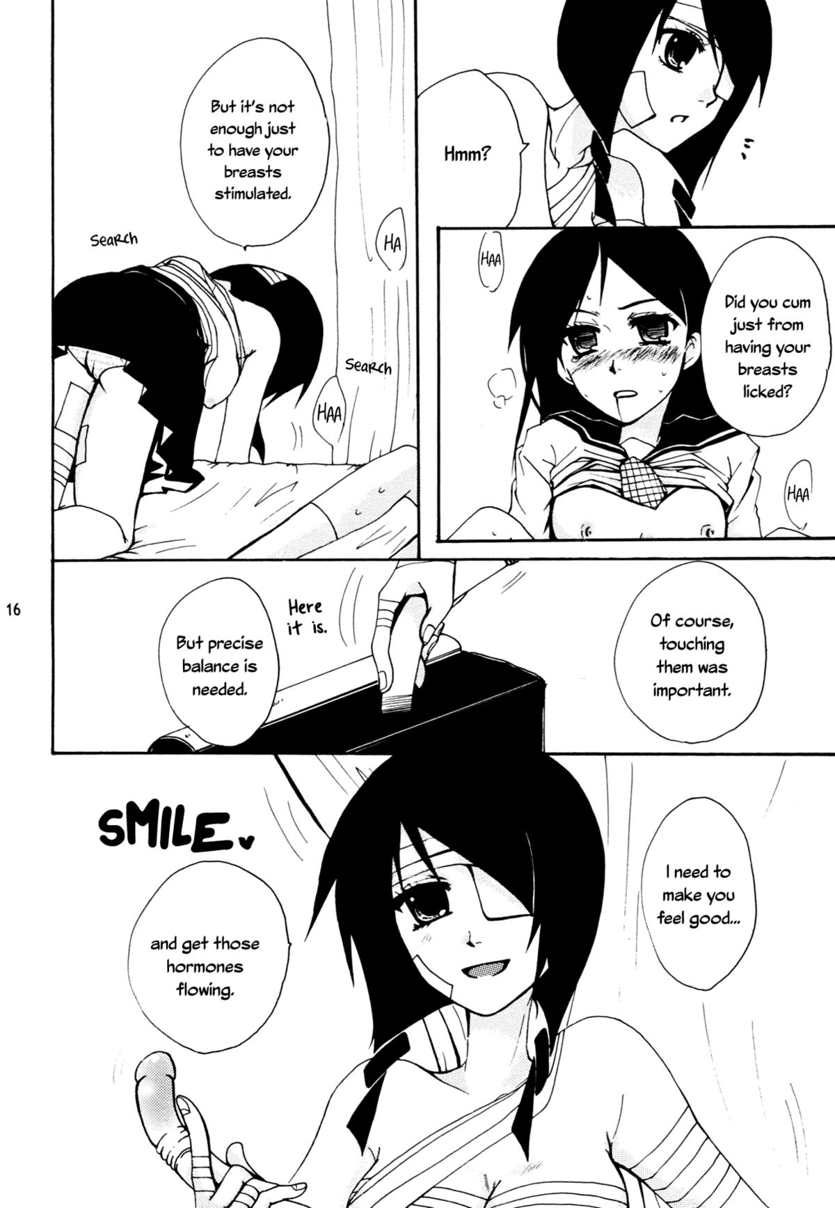 (SC38) [AOIKITOIKI. (Imai Riho)] Honey Trap (Sayonara Zetsubou Sensei) [English] [Yuri-ism] page 15 full