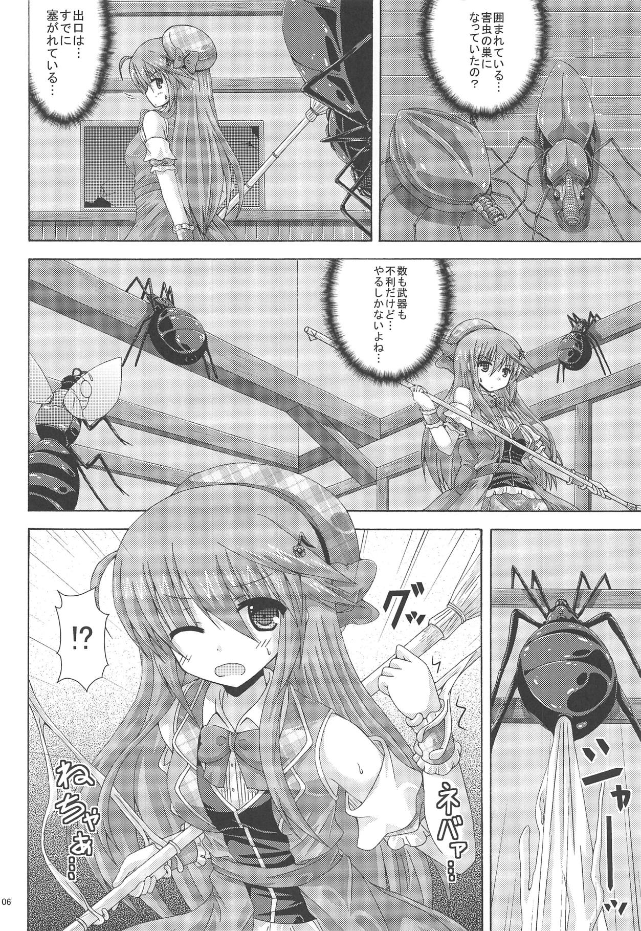 (C95) [Dream Project (Yumeno Shiya)] Gaichuu-tachi no Koukasai (Flower Knight Girl) page 5 full