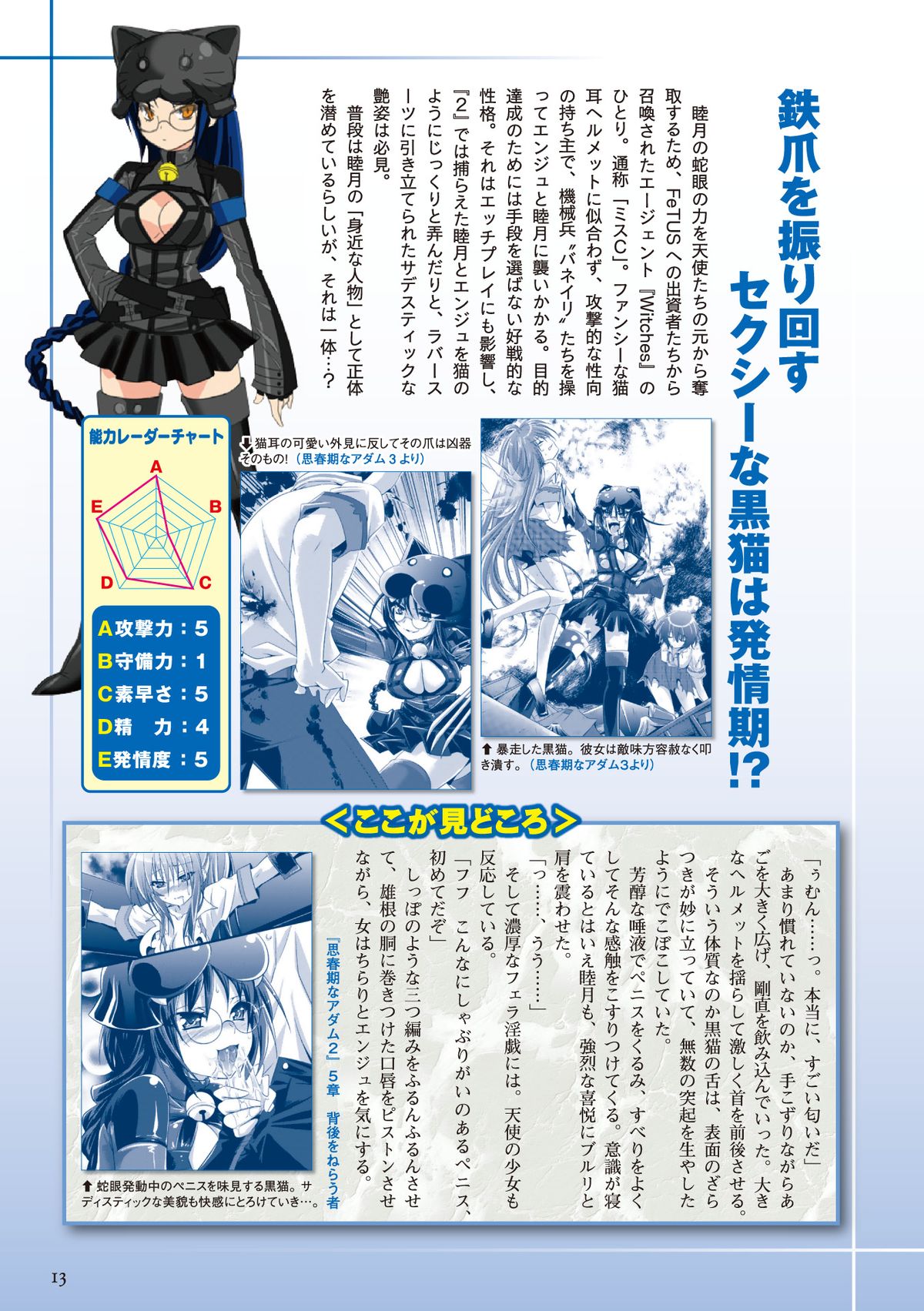 Shishunki na Adam Choi Netabare Guidebook (a bit spoilerish guidebook) page 13 full