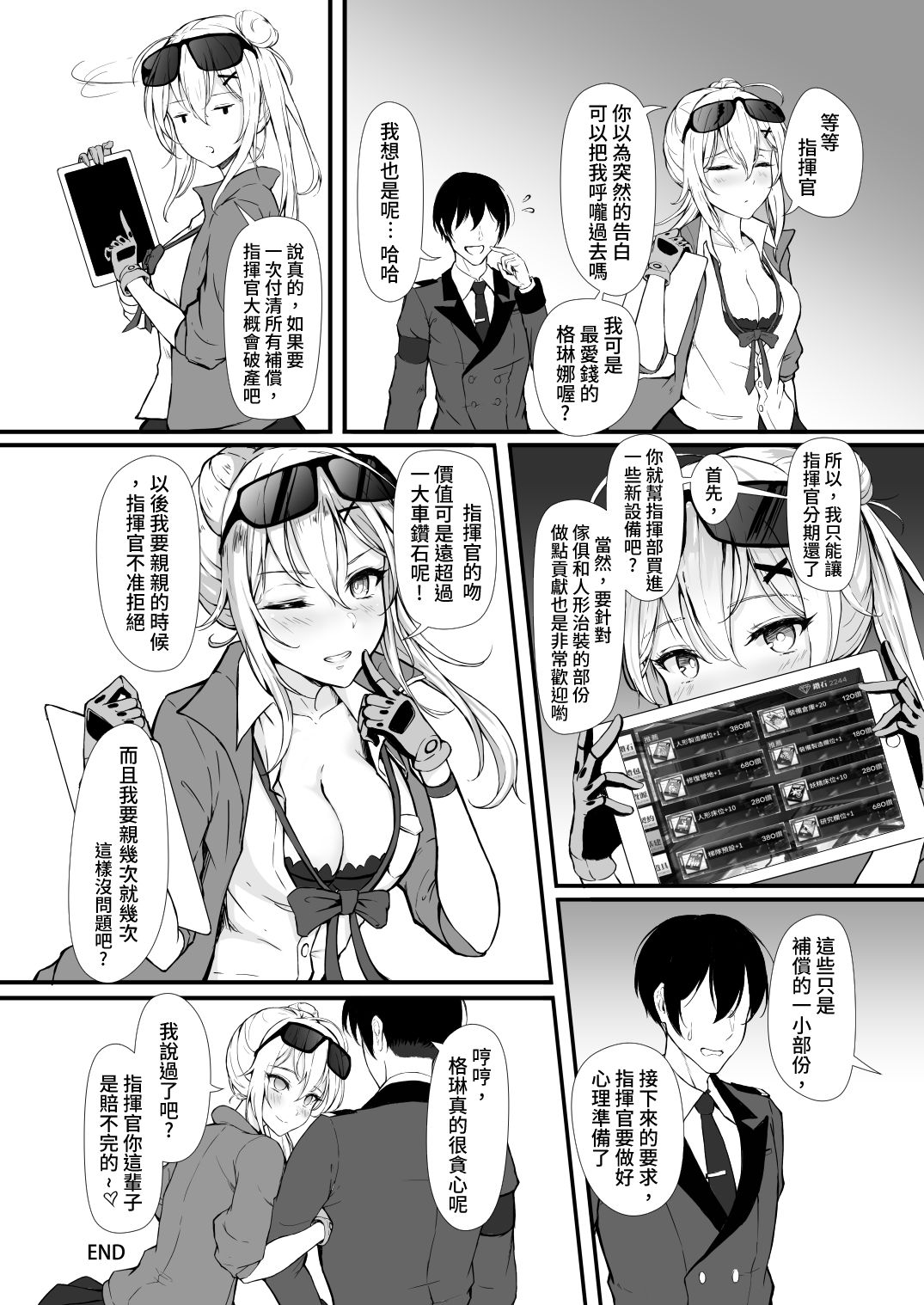 [ElisKalti] How Many Diamonds a Kiss Worth? (Girls' Frontline) [Chinese] [Digital] page 35 full