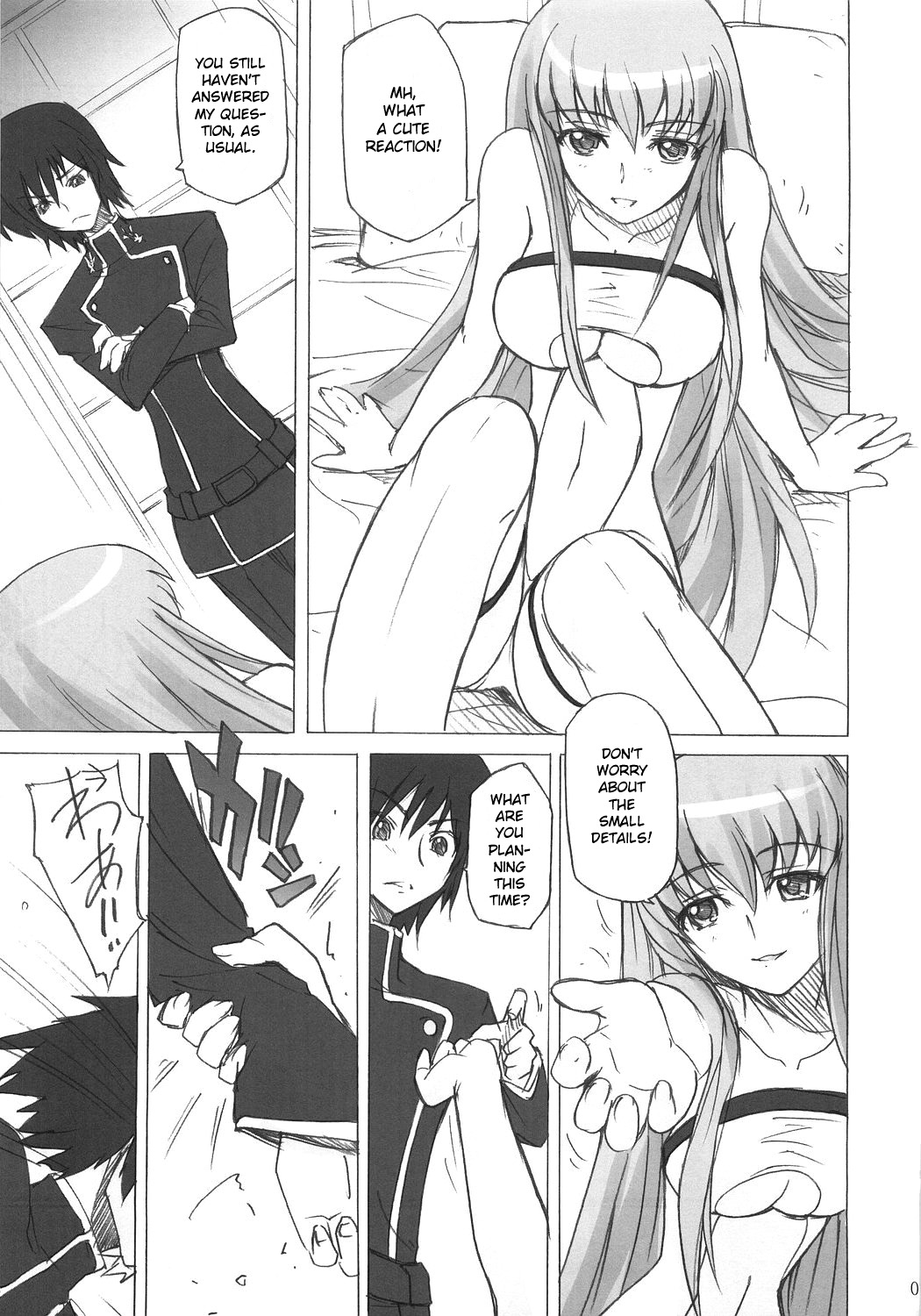 (C71) [Poyopacho (UmiUshi)] Poyopacho G (CODE GEASS: Lelouch of the Rebellion) [English] page 8 full