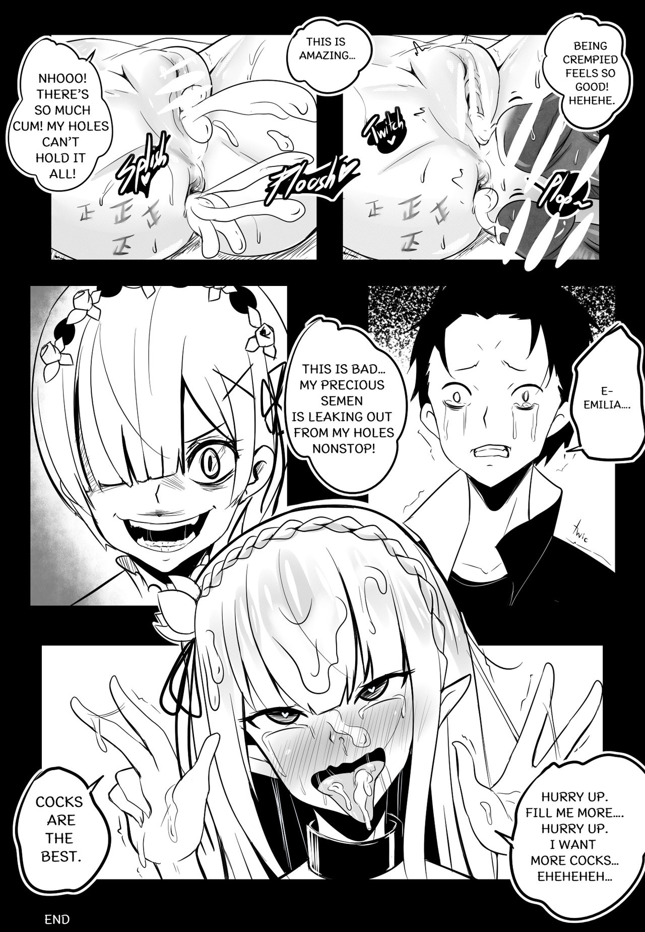 [Merkonig] B-Trayal 14 (Re:Zero kara Hajimeru Isekai Seikatsu) [English] page 19 full