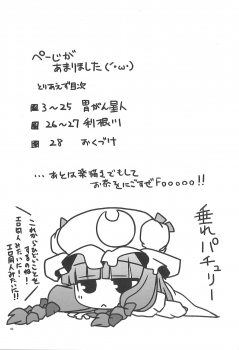(C84) [Hibiki (Iganseijin)] Jashin Kitarite Patche o Kuu (Touhou Project) - page 3
