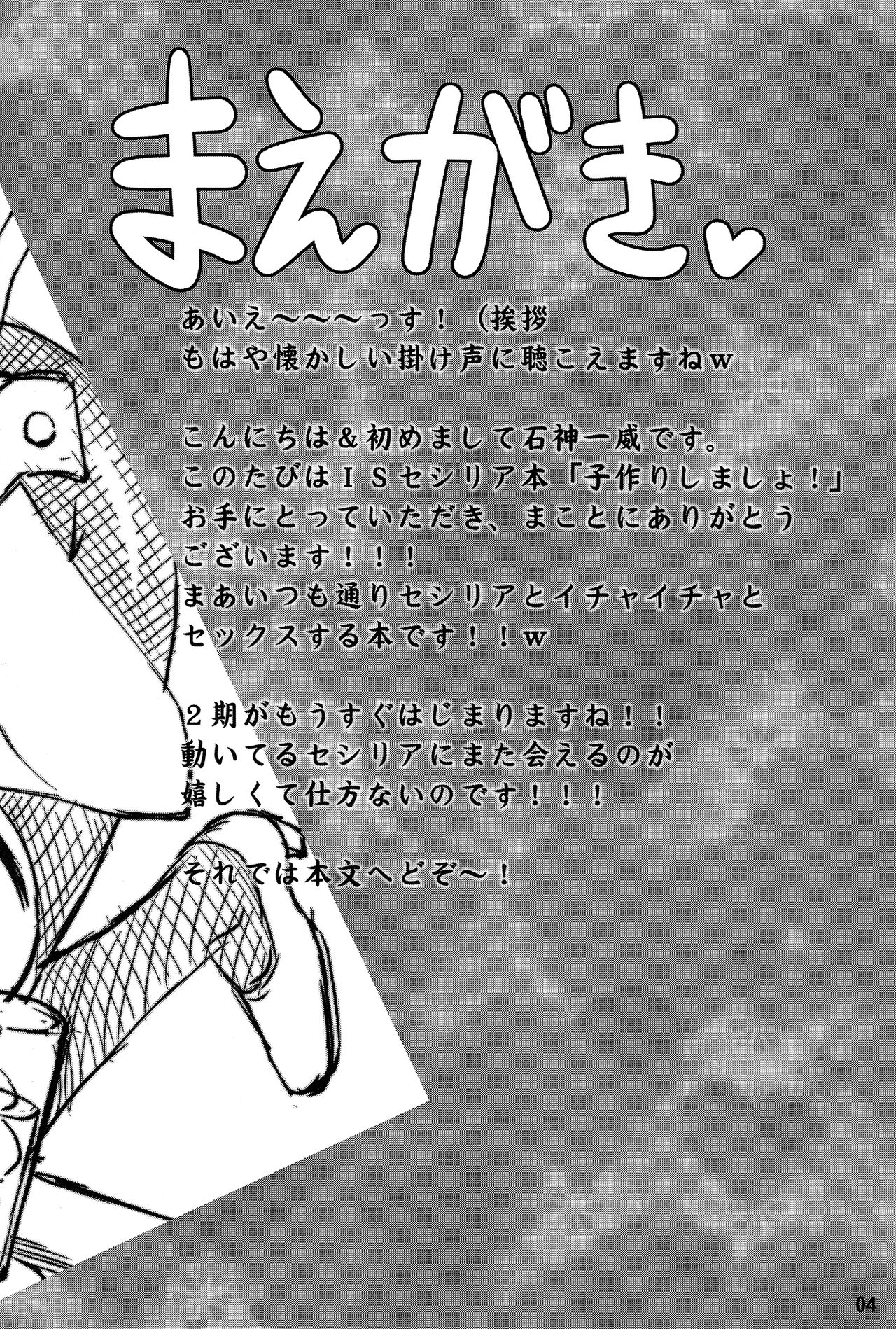 (C84) [RED CROWN (Ishigami Kazui)] Kozukuri Shimasho! (Infinite Stratos) page 3 full