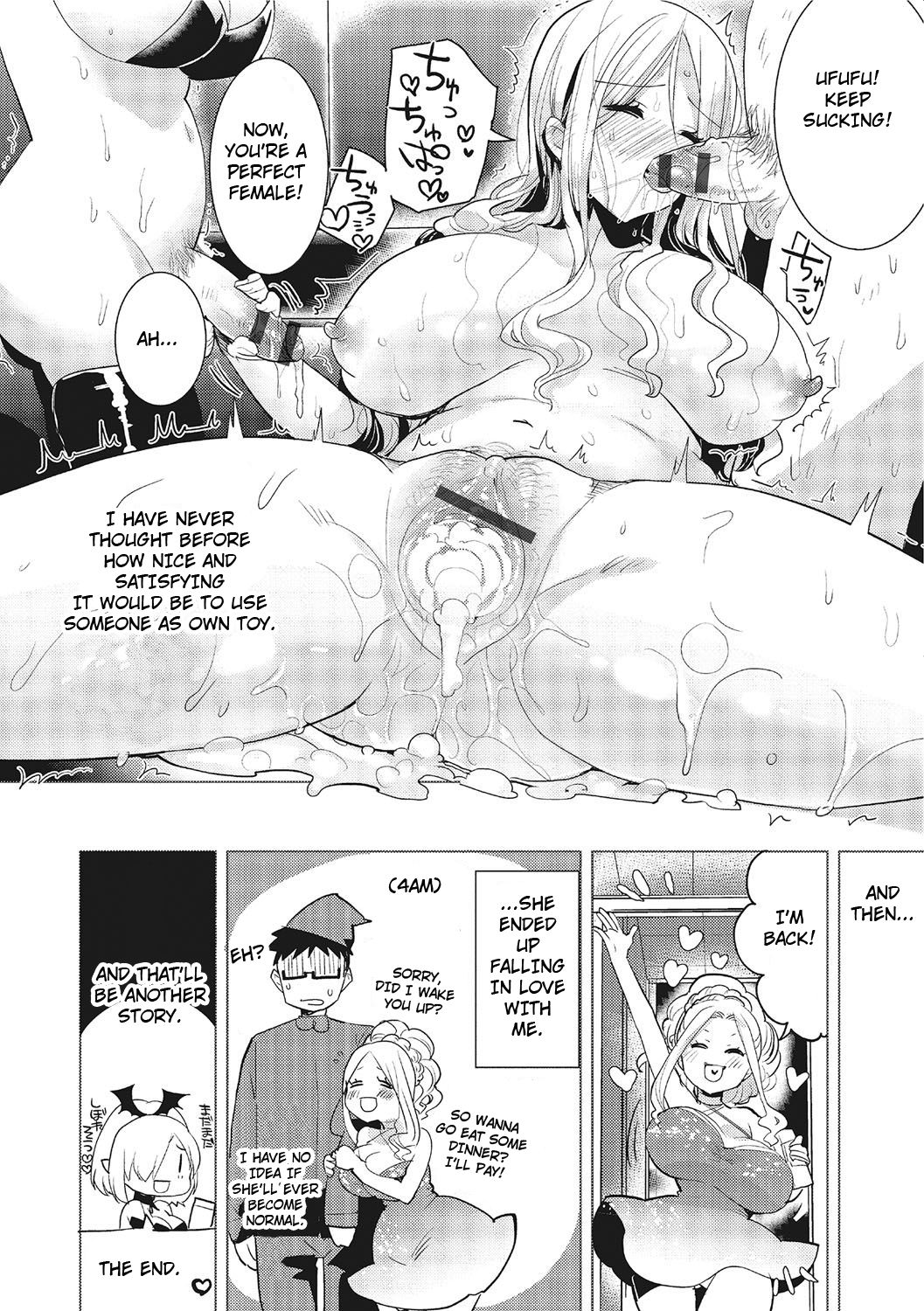 [Aimaitei Umami] Akuma de Change - Devil Change (Nyotaika! Monogatari 3) [English] [Harvey P Cilgin] [Digital] page 16 full