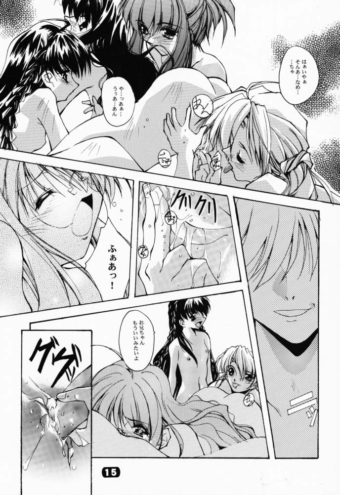 (CR29) [RYU-SEKI-DO (Nagare Hyo-go)] Geschwister II (Sister Princess) page 14 full