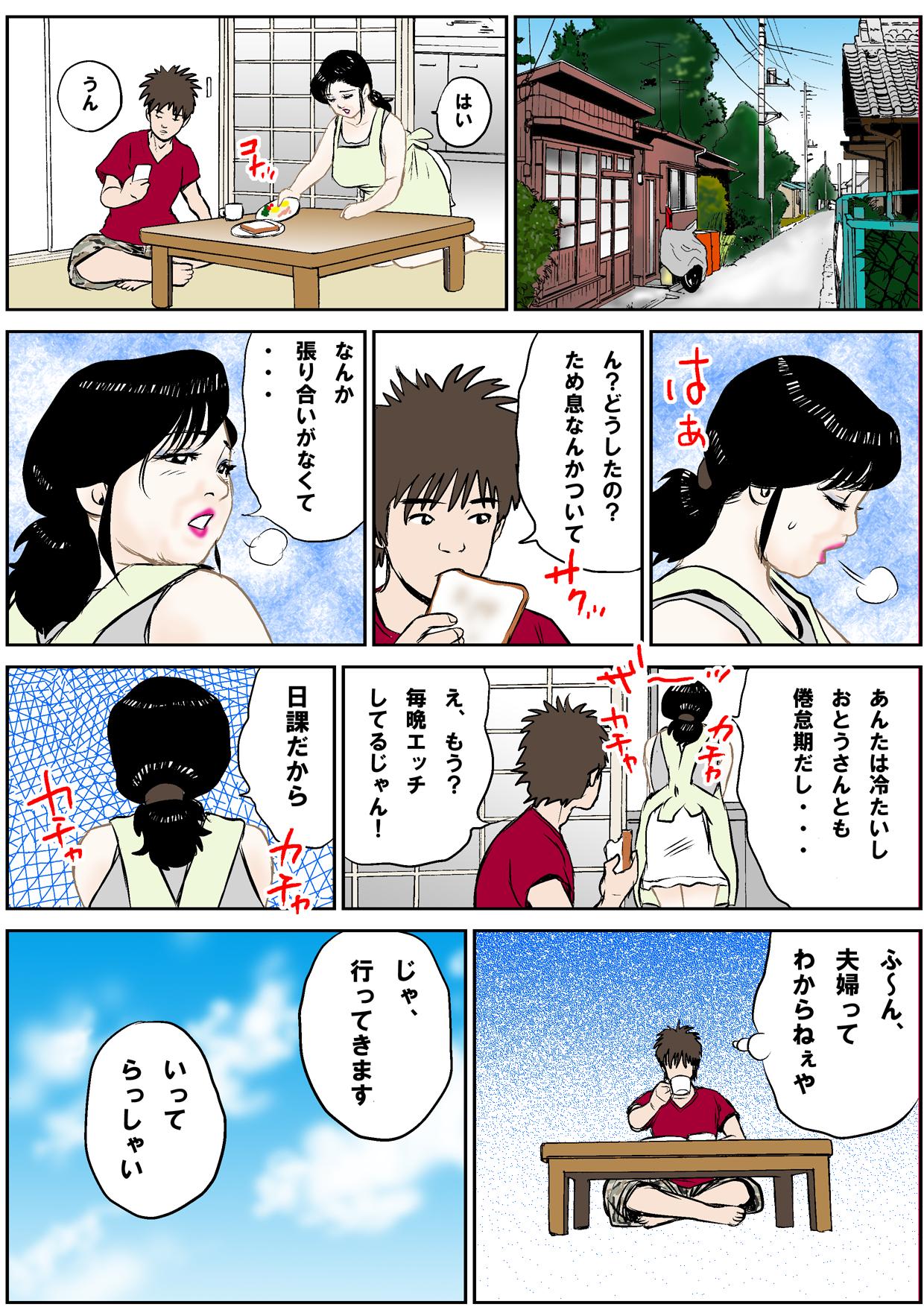 [Rafumioshi Goku Hyoe] 再婚母のささやかな悦び page 10 full