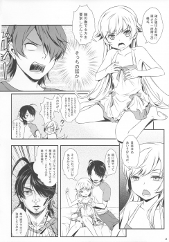(CT20) [Soramimi (Mytyl)] Shinobu No! (Bakemonogatari) - page 4