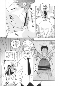 (C73) [ACID-HEAD (Murata.)] Nami no Koukai Nisshi EX NamiRobi (One Piece) - page 12