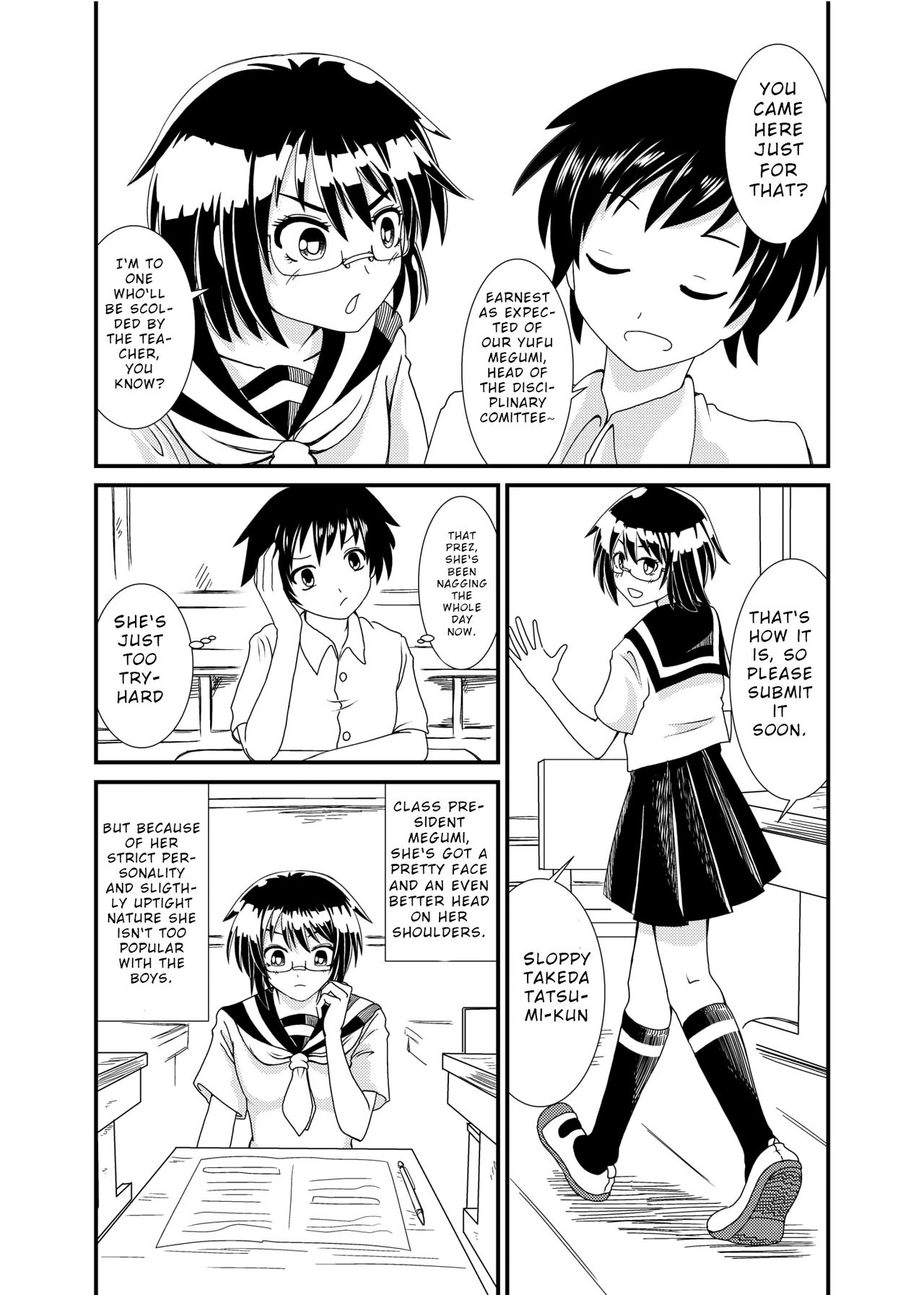 [Shivharu] Iinchou ni Oshioki Saretai | I Want to Be Punished By The Prez! [English] [schrecken121] page 3 full