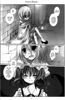 (Reitaisai 6) [CHRONOLOG, Rengaworks (Sakurazawa Izumi)] Scarlet Fatalism (Touhou Project) [English] [SaHa] [Incomplete] - page 5