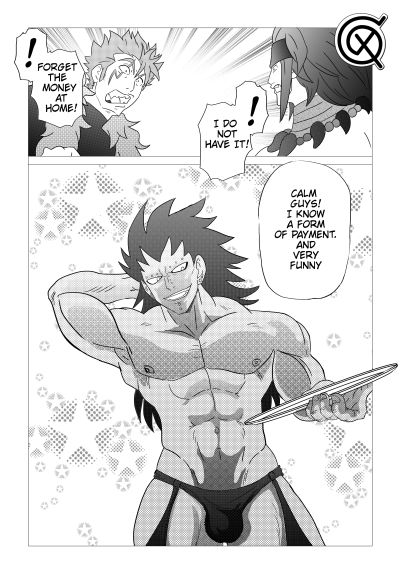 Gajeel getting paid (Fairy Tail) [English] page 1 full